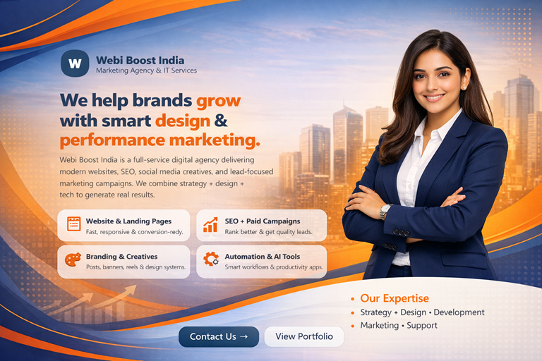 Webi Boost India team / work